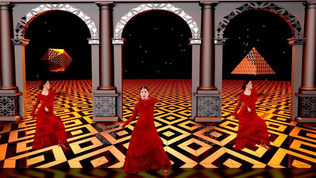 Show Flamenco Experiencias Audiovisuales Diseño de experiencias audiovisuales